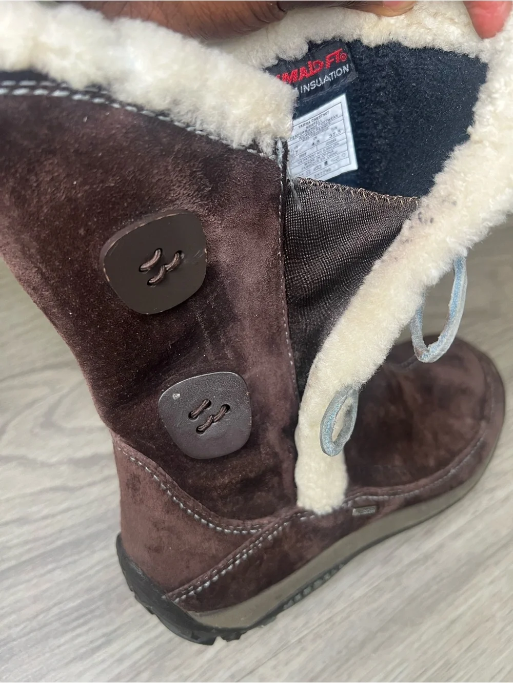 Merrell Women Yarra Primaloft Insulated Boots Chestnut Brown US 9 Winter Outdoor
